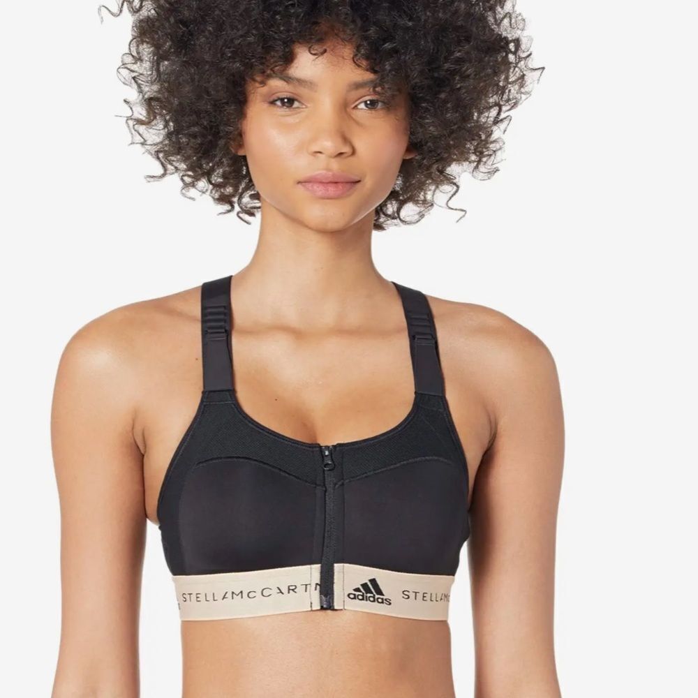 adidas by Stella McCartney
Truepur Mastectomy Bra FU0743 2XSC Blk/Tan Nwt